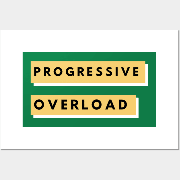 Progressive Overload Rectangles Wall Art by High Altitude